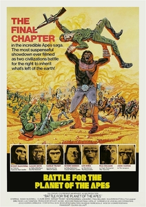 新品ポスター『最後の猿の惑星』（Battle for the Planet of the Apes）1973年★シーザー