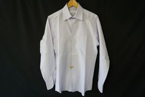 【即決】green label relaxing グリーンレーベルリラクシング ユナイテッドアローズ メンズ シャツ チェック 薄紫系 サイズ:M【689856】