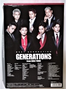 中古CD+DVD GENERATIONS from EXILE TRIBE『 BEST GENERATION (CD3枚組+DVD4枚組) 』 フォトブック２冊付/数量限定生産盤