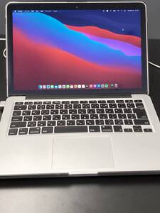 ★★★ 元箱 美品 訳あり Apple MacBook Pro Retina 13-inch Late 2013 A1502 Big Sur 8GBメモリ 500GB HDD ★★★