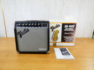 【USED!Fender ギターアンプ Studio Drive SD-15CE★フェンダー/コンボタイプ ※現状品＠100（6）】