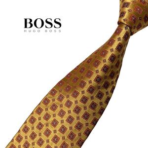 HUGO BOSS ネクタイ スクエア柄 ヒューゴボス USED 中古 m1092