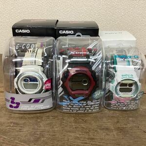 G-SHOCK・Baby-G 3点まとめ売り GT-003TH-7AT/DW-004X-4T/BGX-110V-3T CASIO 腕時計 ゆうパック60サイズ発送 兵庫発