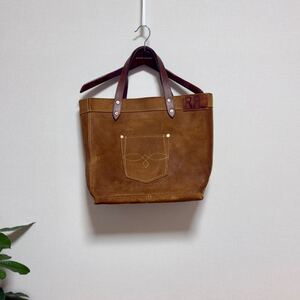 【名作】RRL Suede Ranch Tote OS ランチスエード トートバッグ