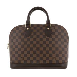 【水曜定休日・木曜発送】【美品】【RI】LOUIS VUITTON ルイヴィトン バッグ ハンドバッグ N51131 Brown/ブラウン ダミエ エベヌ アルマ