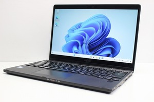 ノートパソコン Windows11 中古 2in1PC 富士通 LIFEBOOK U939X/A 第8世代 Core i5 SSD256GB メモリ8GB タブレットPC カメラ タッチパネル