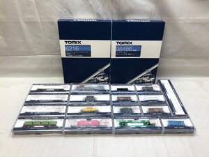 1円～ TOMIX 貨物系 鉄道模型 まとめ セット / JR コンテナ列車増結セット コキ5500系 コキ107形 タキ5450形 等 【現状品】[37-1231-2N1]