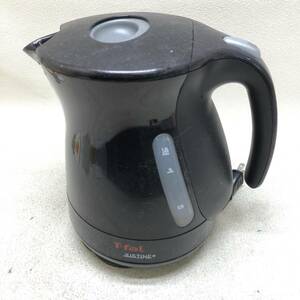 △ティファール T-fal JUSTINE 1.2L ブラウン ケトル 湯沸かし 生活家電 キッチン用品 動作確認済み 中古品△G73659