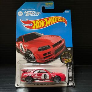 Hot Wheels Nissan Skyline GT-R(R34)