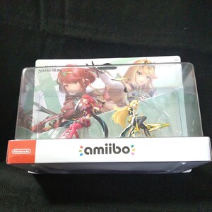 amiibo　ダブルセット ホムラ ヒカリ 大乱闘スマッシュブラザーズシリーズ ゼノブレイド2■新品未使用■