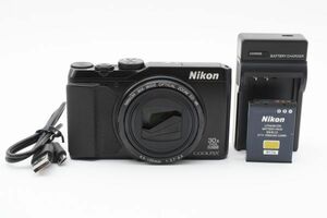 【1円】 Nikon COOLPIX S9900 ブラック コンパクトデジタルカメラ ニコン クールピクス 本体 中古 ジャンク 送料無料 85388872
