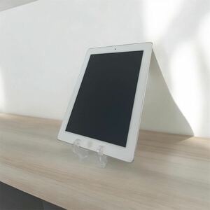 ○B Apple iPad 2 第2世代 3G + Wi-Fi A1396 SoftBank 16GB シルバー タブレットApple 初期化済み ホワイト タブレット 