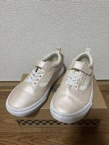 【訳あり】VANS スニーカー 20cm バンズ キッズ ジュニア ヴァンズ