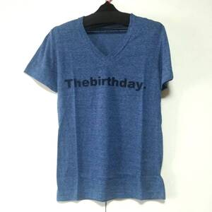 ★ブルー S 黒夢 清春 E　N　The birthday. バースディライブ Tシャツ KUROYUME KIYOHARU SADS サッズ