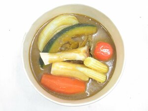 ★【直接引取不可】 食品サンプル ディスプレイ ハヤシライス シチュー カレー 夏野菜カレー スープカレー 一品 見本 料理模型 飲食店 置物