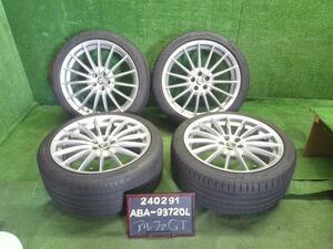 アルファGT 93720L ノーマル 夏 タイヤ 純正ホイール 4本 ピレリ 225/40R18 8J×18H2 32 5穴 98(240291)