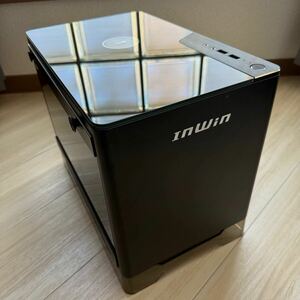 IN WIN A1 Plus Mini-ITX PCケース ブラック 650W 80PLUS GOLD電源搭載 自作PC タワー型