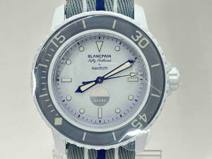 Swatch×BLANCPAIN スウォッチ×ブランパン ANTARTIC OCEAN アンタークティク オーシャン S035S100 ケース 箱有り