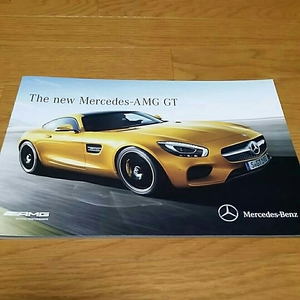 Mercedes Benz-AMG GT正規ディーラーカタログ　別冊Data Information付き　美品