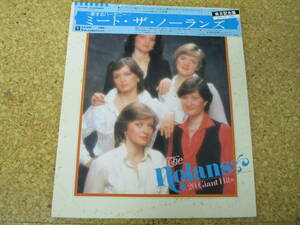 ◎The Nolans　ノーランズ★20 Giant Hits/日本 Double 10インチＬＰ盤☆帯兼シート　Gatefold