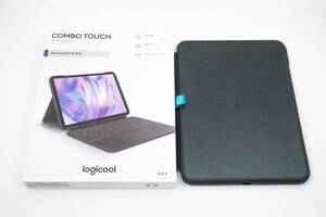 ロジクール logicool Combo Touch iPad Pro 11インチ M4対応 iK1177GRA (グラファイト)