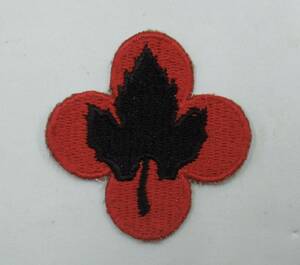 実物 WW2 US ARMY 43RD INFANTRY DIVISION PATCH 第43歩兵師団 ショルダーパッチ 2