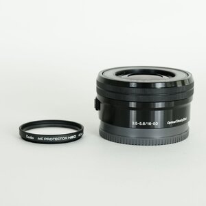 [極美品｜フィルター付] SONY E PZ 16-50mm F3.5-5.6 OSS SELP1650 / ソニーEマウント