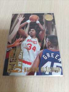 〇95-96 Ultra All-NBA Gold Medallion H.Olajuwon オラジュワン 13