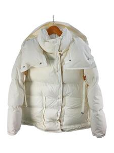 MONCLER◆SANDY/ダウンジャケット/0/ポリエステル/WHT/H20941A00006 M2003//