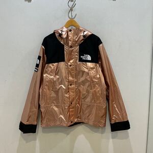 Supreme シュプリーム マウンテンパーカー 2018S/S NP11801I Metallic Mountain Parka メタリックマウンテンパーカー M ピンク 658459