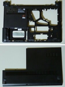 2905 lenovo ノートパソコン 部品 G40-30 底面カバー スピーカー USB SDカードスロット ミニジャック メモリ/ハードディスク装着部 カバー