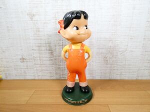 (MM-4)◇不二家 FUJIYA 首振り ペコちゃん 洋菓子は不二家 高さ約30cm 人形 置物 昭和レトロ ① ＠80(1)