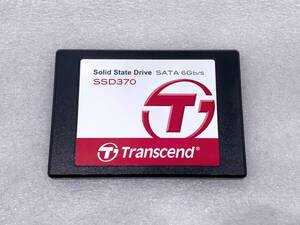 Transcend TS64GSSD370 SSD 64GB トランセンド 2.5インチ SATA 6Gb/s 使用時間7863 ジャンク品 クリックポスト対応