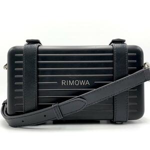 ［美品］RIMOWA　リモワ　PERSONAL　ショルダーバッグ　アルミニウム　ブラック