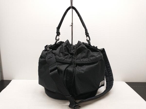 PORTER×HYKE 吉田カバン 2WAY TOOL BAG トートバッグ ショルダーバッグ 2WAY メンズ ブラック 日本製 保存袋あり