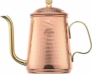 カリタ Kalita コーヒーポット 銅製 600ml 細口 ノズル 直火 日本製 Cuケトル600 ドリップポット ドリップケトル コーヒー ケト