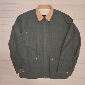 DOMON　ハンティングジャケット　size M　カーキ　ライナー取外し可　 カバーオール