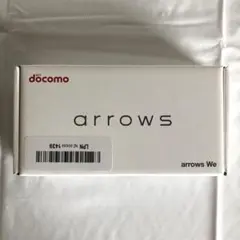 美品　docomo arrows We F-51B ホワイト SIMフリー