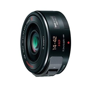 中古 １年保証 美品 Panasonic LUMIX G X VARIO PZ 14-42mm F3.5-5.6 ASPH. POWER O.I.S. [H-PS14042-K] ブラック