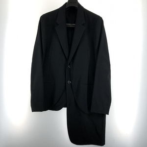 【中古】Yohji Yamamoto POUR HOMME 18SS レイヤードウールギャバジン2Bテーラードジャケット ヨウジヤマモトプールオム[240017583253]