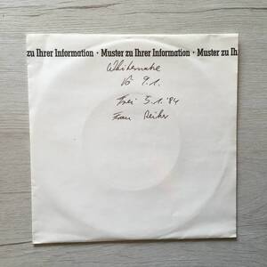 WHITESNAKE GIVE MORE TIME TEST PRESSING ドイツ盤