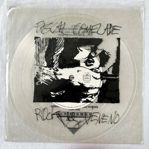 ■1988年 France盤 オリジナル 新品 Pascal Comrade - Rock Del Veneno 7”EP Limited Edition, Clear Vinyl DSA 54012 Les Disques