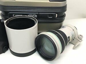 CANON LENS EF 400mm 1:4 DO IS USM 一眼レフカメラ用 レンズ ケース付き ジャンク 中古【UW060611】