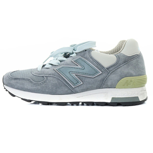 ニューバランス NEW BALANCE M1400SB USA製 スニーカー ロゴ スエード 24cm グレー /SR8 ■SH レディース