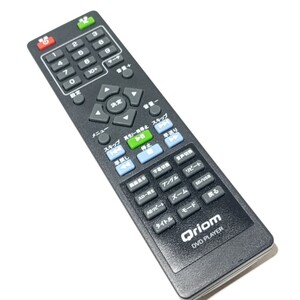 B 保証有り　美品　良品　送料無料　Qriom DVD PLAYER リモコン 　型番不明　