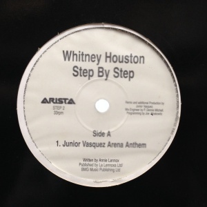 12inchレコード　WHITNEY HOUSTON / STEP BY STEP (STEP 2)