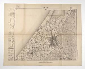 60519YN●古地図●『金沢』1舗 昭和25年資料修正 地理調査所 5万分の1 地形図金沢五号 北陸本線 北鉄浅野川線●戦前 古書 石川県 郷土資料