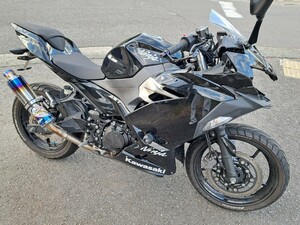 EX250P-A19 NINJA250-2 ニンジャ250　書類あります！事故ジャンク品　　　　　YZF-R25 CBR250R GSX250R　ZXR250　DUKE390　