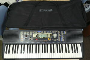 中古欠品部品あり　YAMAHA /ヤマハPORTATONE PSR-195　アダプター付き [1-1418] ◆送料無料(北海道・沖縄・離島は除く)◆