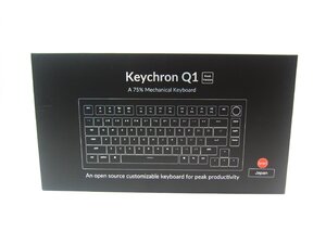 Keychron キークロン Q1 QMK キーボード ノブ テンキーレス ∠UK1298